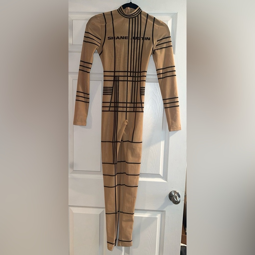 Shane Justin Mesh Jumpsuit